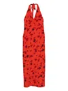Faithfull The Brand Rosa Maxi Dress In Red