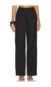 Faithfull The Brand Sanne Pant In Black