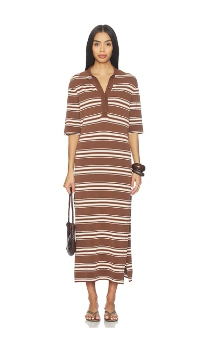 Faithfull The Brand Santiago Polo Dress In Multi