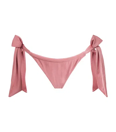 Faithfull The Brand Side-tie Sol Bikini Bottoms