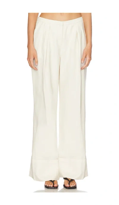 Faithfull The Brand Soleil Trouser In White