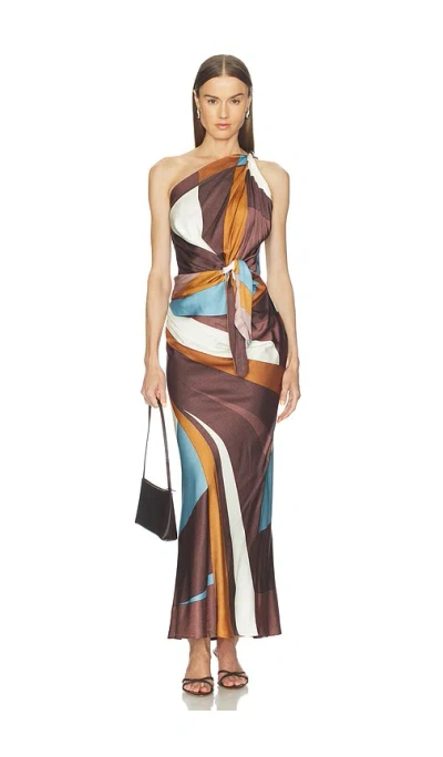 Faithfull The Brand Sotto 원피스 In Brown