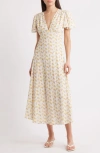 Faithfull The Brand Stacia Floral A-line Midi Dress
