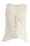 FAITHFULL THE BRAND STANZE LINEN VEST