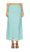 Faithfull The Brand Suis Skirt In Purple