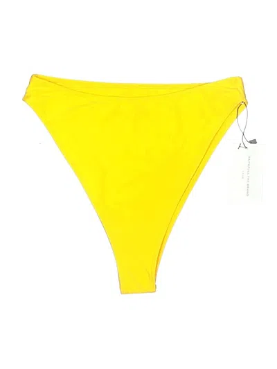 Faithfull The Brand Swimsuit Bottoms In Yellow