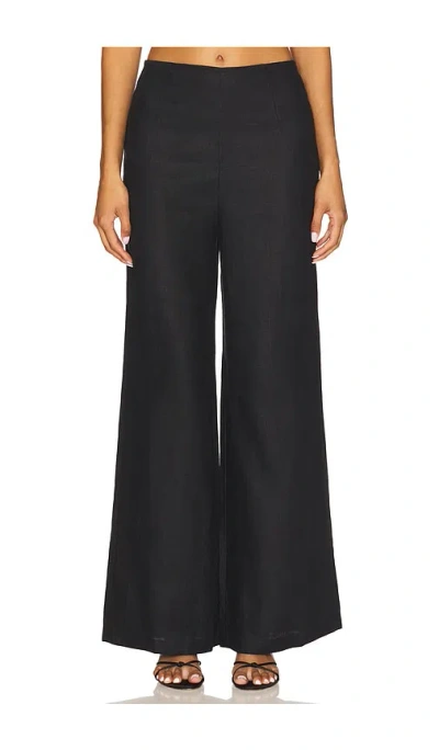 Faithfull The Brand Syna Pant In Black