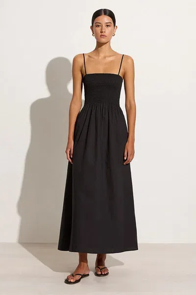 Faithfull The Brand Tergu Maxi Dress Black