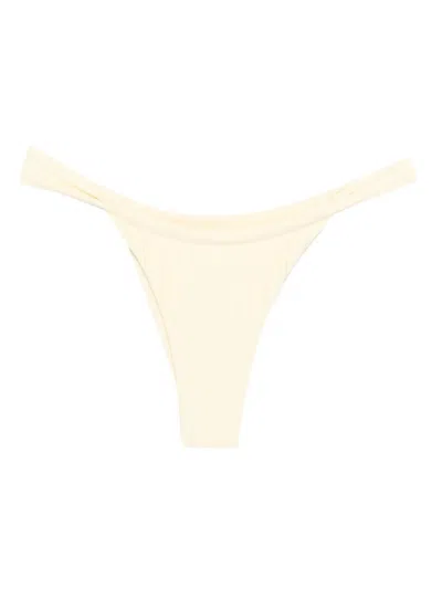 Faithfull The Brand Twisted Bottom Beachwear In Neutral