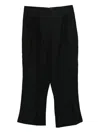 Faithfull The Brand Valeria Linen Trousers In Black