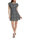 Faithfull The Brand Valras Mini Dress In Black