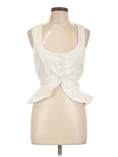 Pre-owned Faithfull The Brand Vest In White