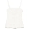 Faithfull The Brand Corbiere Vest In White