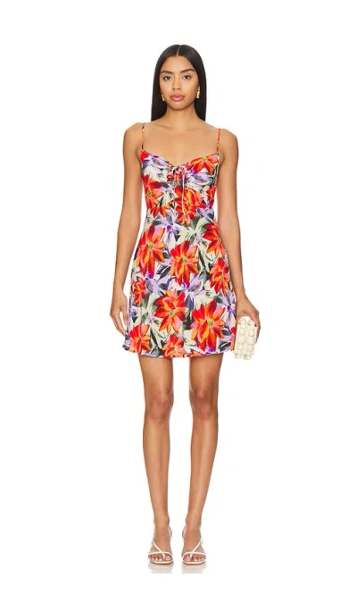 Faithfull The Brand X Revolve Altura Mini Dress In Orange