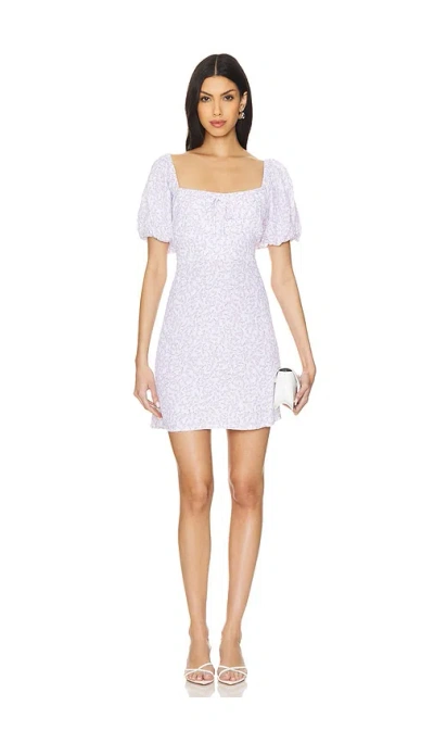 Faithfull The Brand X Revolve Lovita Mini Dress In Lavender
