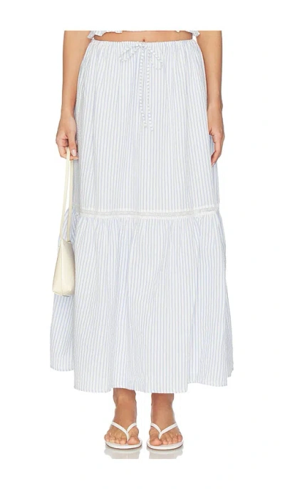 Faithfull Venta Skirt In Blue