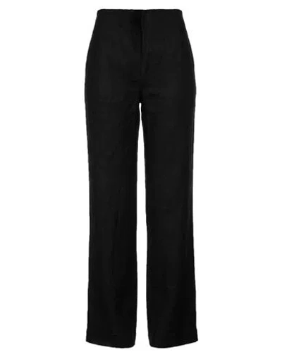 Faithfull Woman Pants Black Size 4 Linen