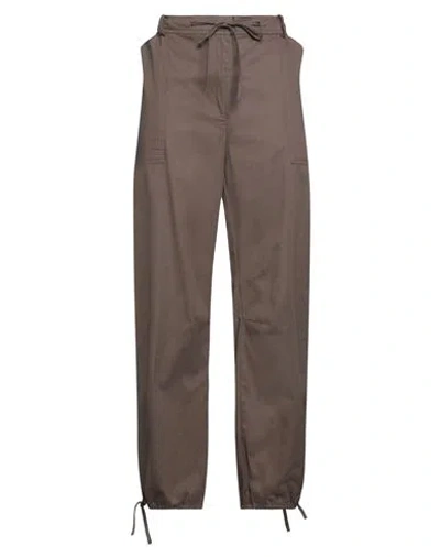 Faithfull Woman Pants Chocolate Brown Size 8 Cotton
