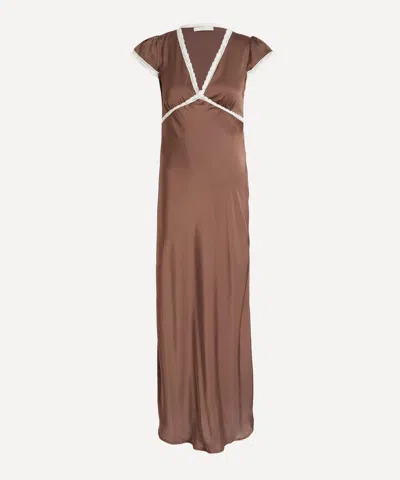 Faithfull Women's Elvira Midi Dress In Brown
