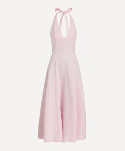 Faithfull Women's Marais Pink Midi Dress