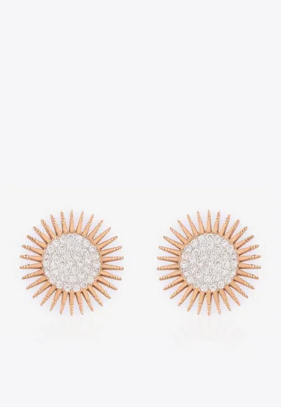 Falamank Soleil Collection Earrings In 18-karat