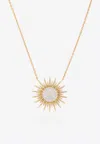 Falamank Soleil Collection Necklace In 18-karat Yellow