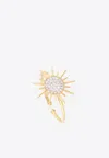 FALAMANK SOLEIL COLLECTION RING IN 18-KARAT YELLOW GOLD WITH WHITE DIAMONDS,RM464