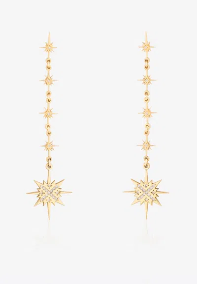 Falamank Sparkle Collection Earrings In 18-karat Yellow