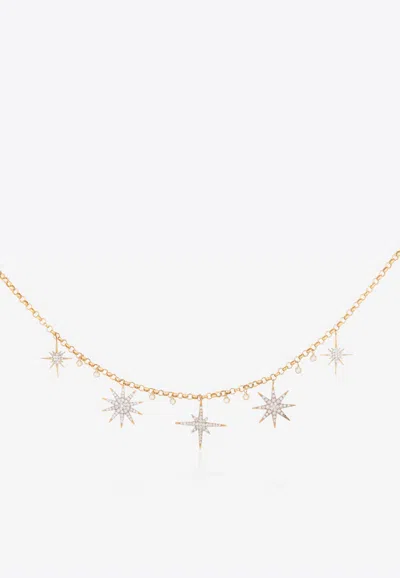 Falamank Sparkle Collection Necklace In 18-karat Yellow
