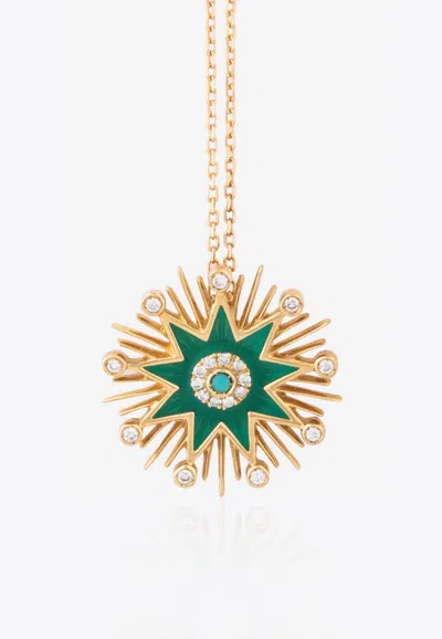 Falamank Sweet Collection Necklace In 18-karat Yellow
