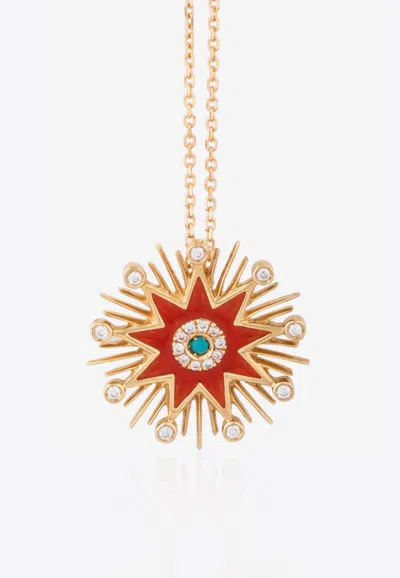 Falamank Sweet Collection Necklace In 18-karat Yellow