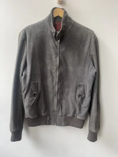 Pre-owned Falcon Garments X Temple Of Jawnz Suede In Dark Grey