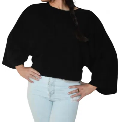 Falcon Park Adelyn Sweater In Black