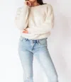 Falcon Park Adelynn Twist-back Sweater In White In White