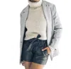 FALCON PARK AURORA BOYFRIEND BLAZER IN HEATHER GREY