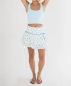 Falcon Park Desi Mini Skirt In White In White