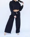 Shop Falcon Park Hunter Cropped Hoodie In Black