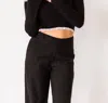 FALCON PARK JILLIAN SWEATER IN BLACK