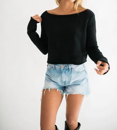 Falcon Park Mckenna Sweater In Black