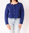 Falcon Park Stevie Cardigan In Blue In Blue