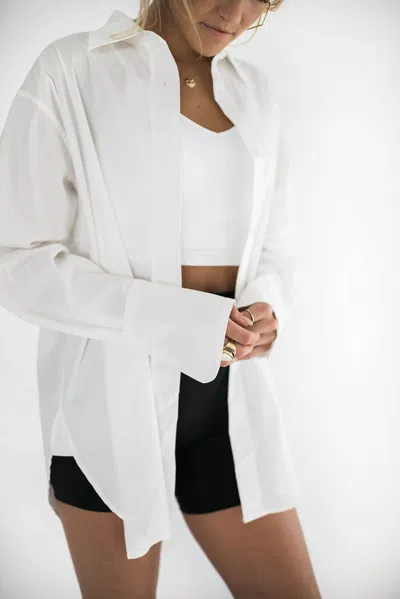 Falcon Park Stevie Menswear Button Down In White