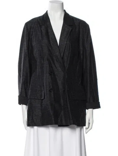 Pre-owned Falconeri Blazer In Black