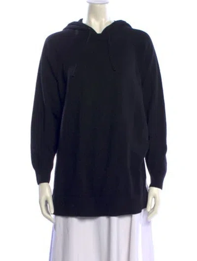 Pre-owned Falconeri Cashmere Crew Neck Sweater In Black