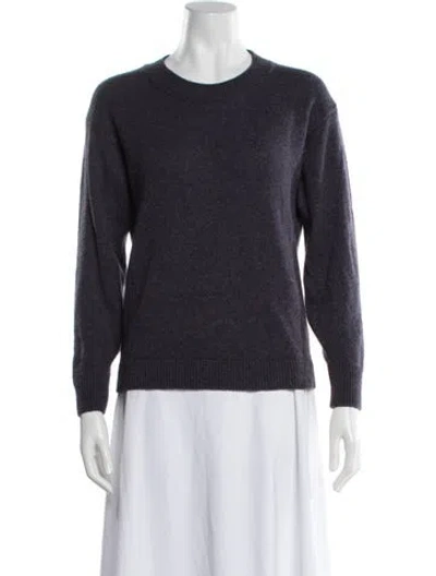 Pre-owned Falconeri Cashmere Crew Neck Sweater In Blue