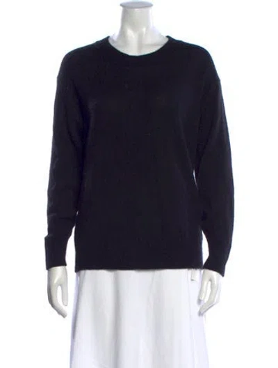 Pre-owned Falconeri Cashmere Crew Neck Sweater In Blue