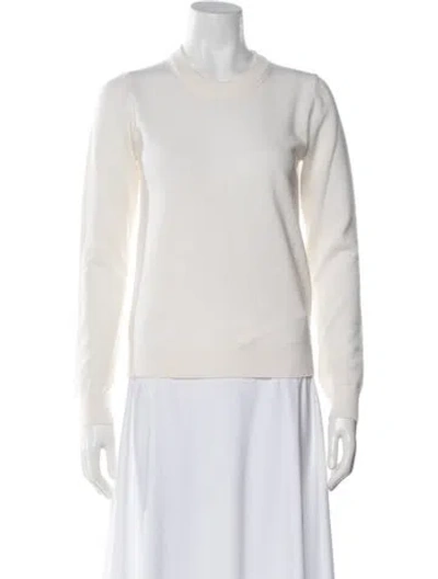 Pre-owned Falconeri Cashmere Crew Neck Sweater In Neutral