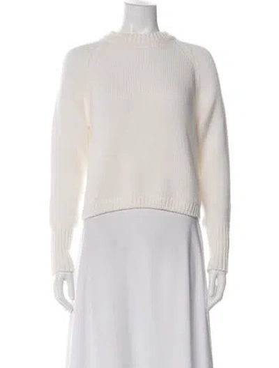 Pre-owned Falconeri Cashmere Crew Neck Sweater W/ Tags In Blue