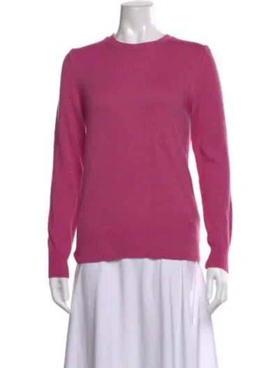 Pre-owned Falconeri Cashmere Crew Neck Sweater W/ Tags In Pink