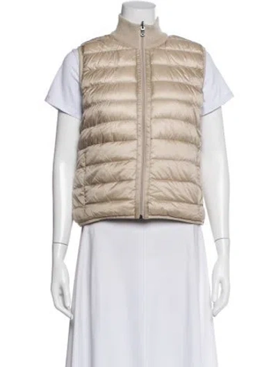 Pre-owned Falconeri Cashmere Down Jacket In Neutral