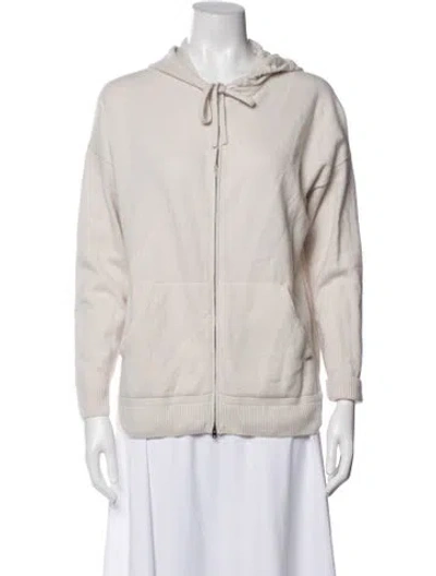 Pre-owned Falconeri Cashmere Jacket In Neutrals